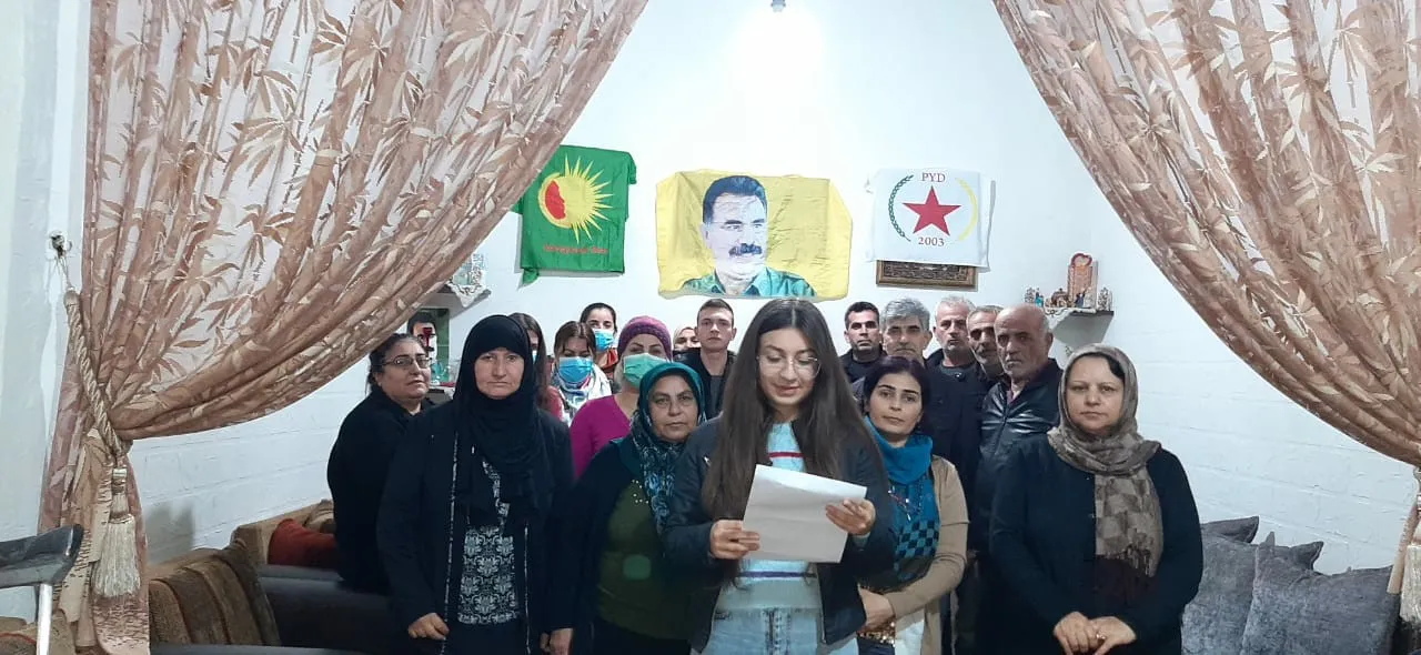 ​​​​​​​الجالية الكردية في لبنان تدين هجمات الاحتلال التركي