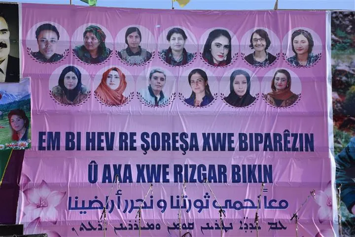 ​​​​​​​النساء في شمال وشرق سوريا وإقليم عفرين يتوجهن إلى ساحات للاحتفال بيومهن العالمي