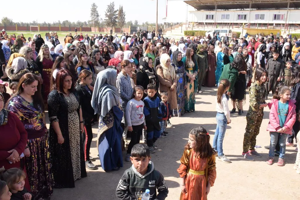 ​​​​​​​انطلاق احتفالات اليوم العالمي للمرأة في شمال وشرق سوريا وحلب ومنبج وإقليم عفرين - تم التحديث