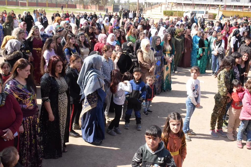 ​​​​​​​انطلاق احتفالات اليوم العالمي للمرأة في شمال وشرق سوريا وحلب ومنبج وإقليم عفرين - تم التحديث
