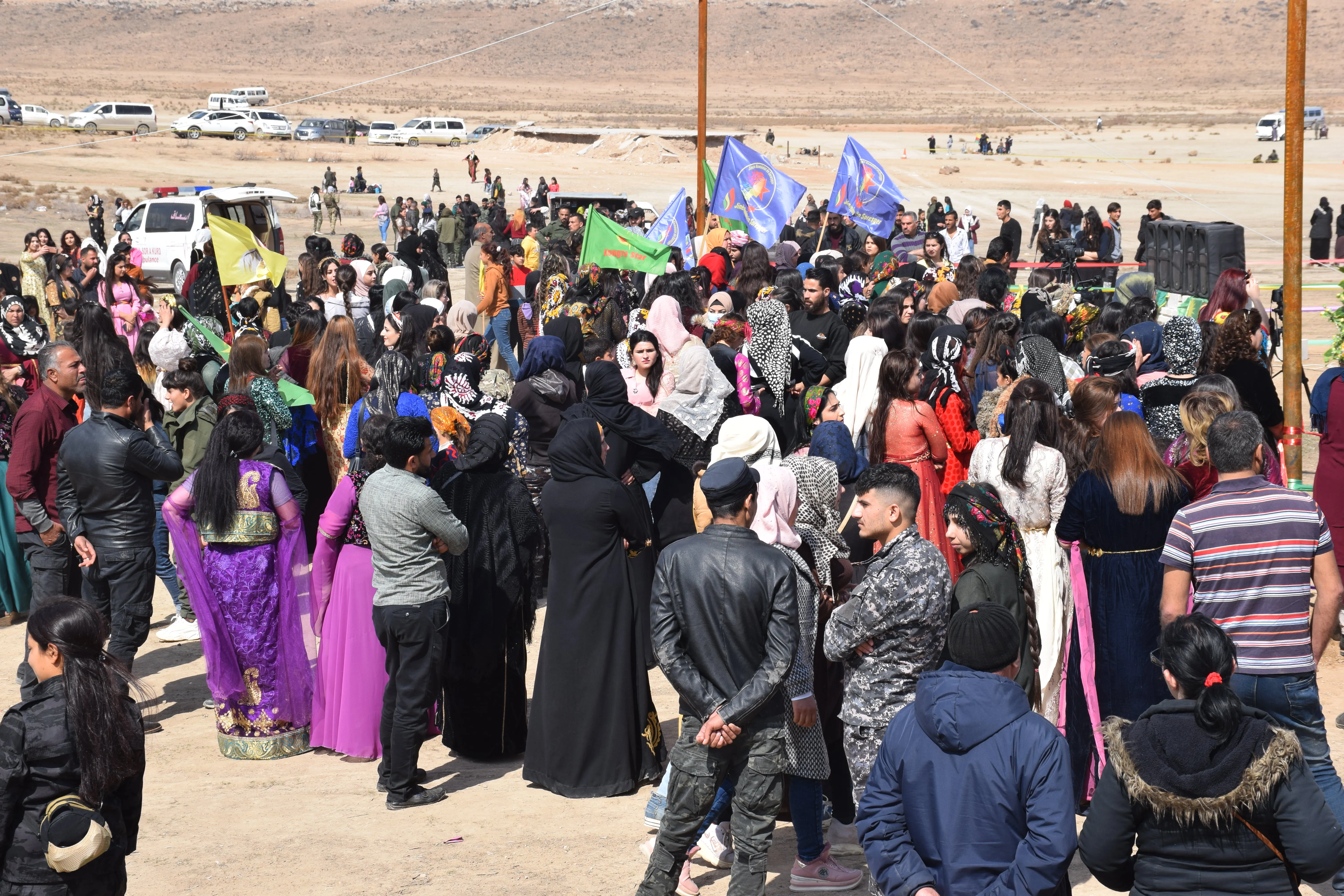 ​​​​​​​انطلاق احتفالات اليوم العالمي للمرأة في شمال وشرق سوريا وحلب ومنبج وإقليم عفرين - تم التحديث