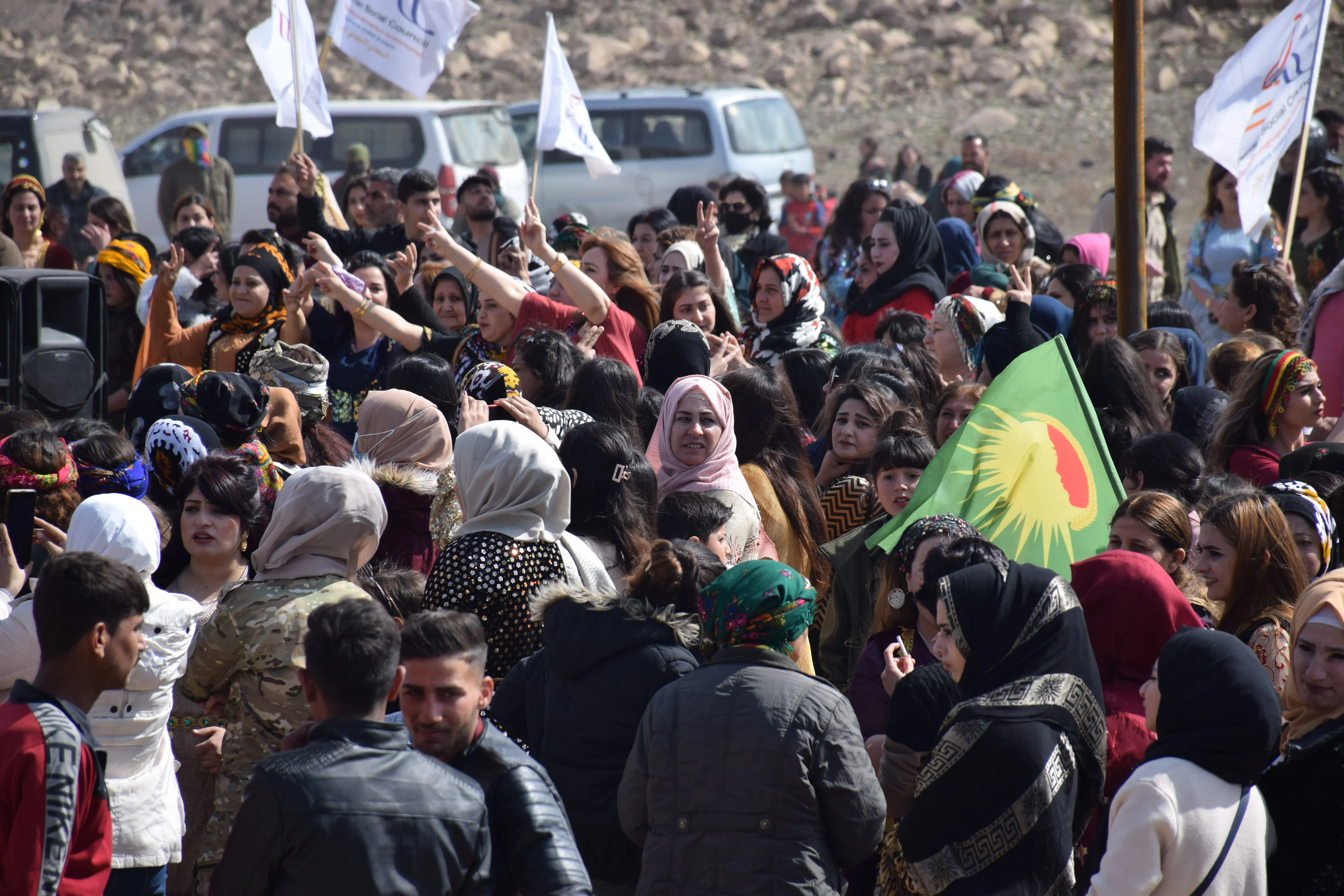 ​​​​​​​انطلاق احتفالات اليوم العالمي للمرأة في شمال وشرق سوريا وحلب ومنبج وإقليم عفرين - تم التحديث