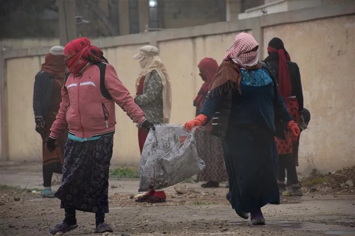 حملة نظافة في مقاطعة الحسكة استعدادا لاستقبال نوروز 2022