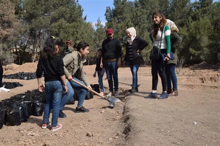 "الجدائل الخضراء" تبدأ بإنشاء مشتل لزراعة 6 آلاف شجرة
