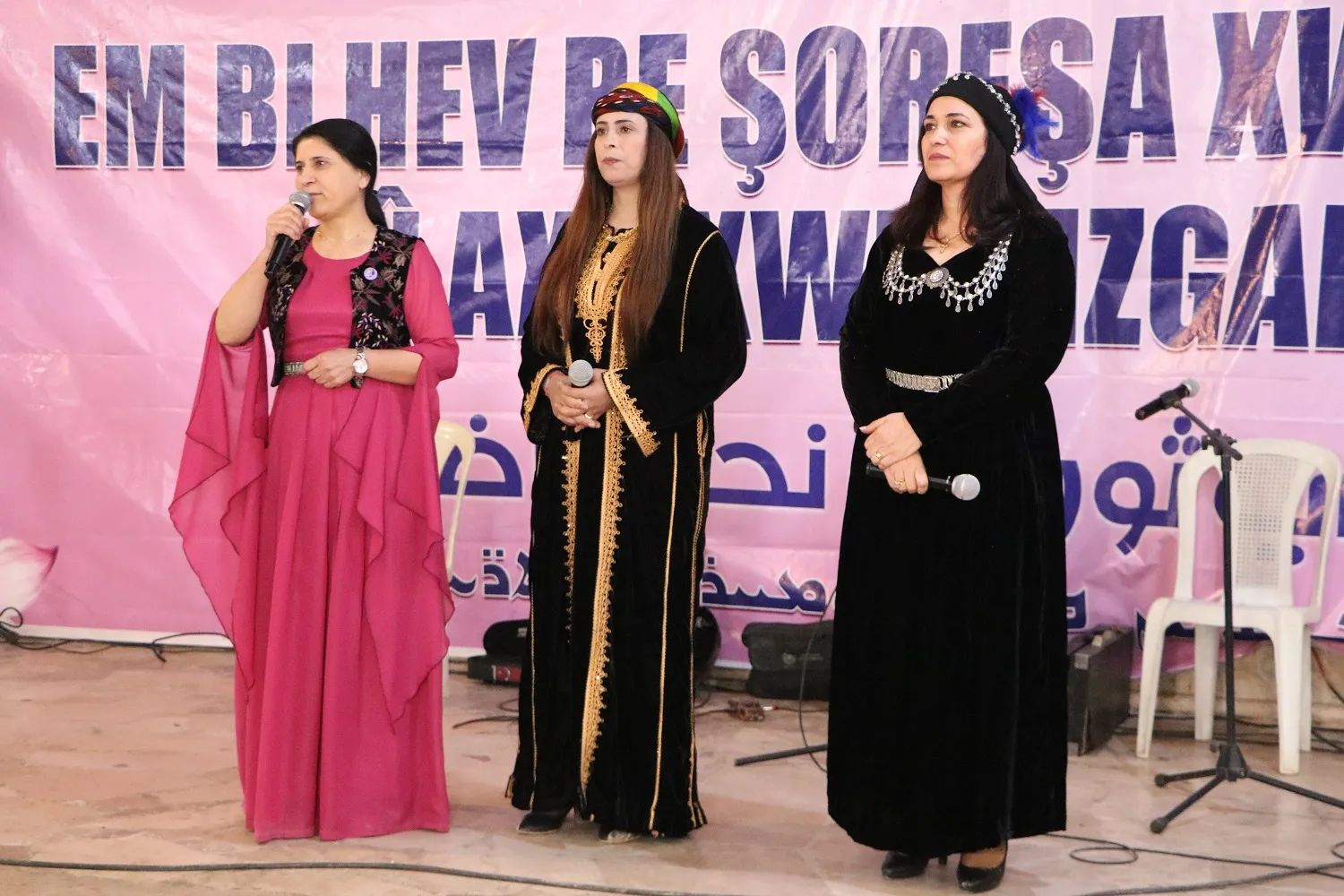​​​​​​​خلال احتفالية التنظيمات النسائية: سنناضل لتحرير النساء من الذهنية الذكورية وفي المناطق المحتلة