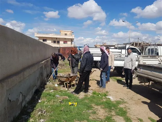 ​​​​​​​حملة نظافة في ناحية زركان لإكسابها رونقاً