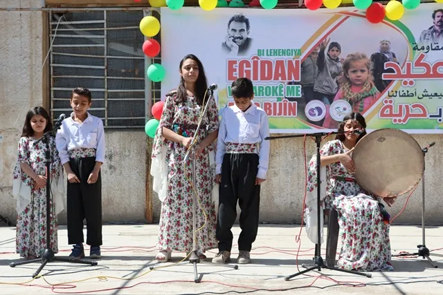 بمناسبة عيد نوروز... تنظيم حفلات للأطفال في مقاطعة قامشلو