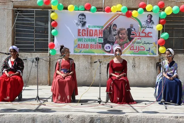 بمناسبة عيد نوروز... تنظيم حفلات للأطفال في مقاطعة قامشلو