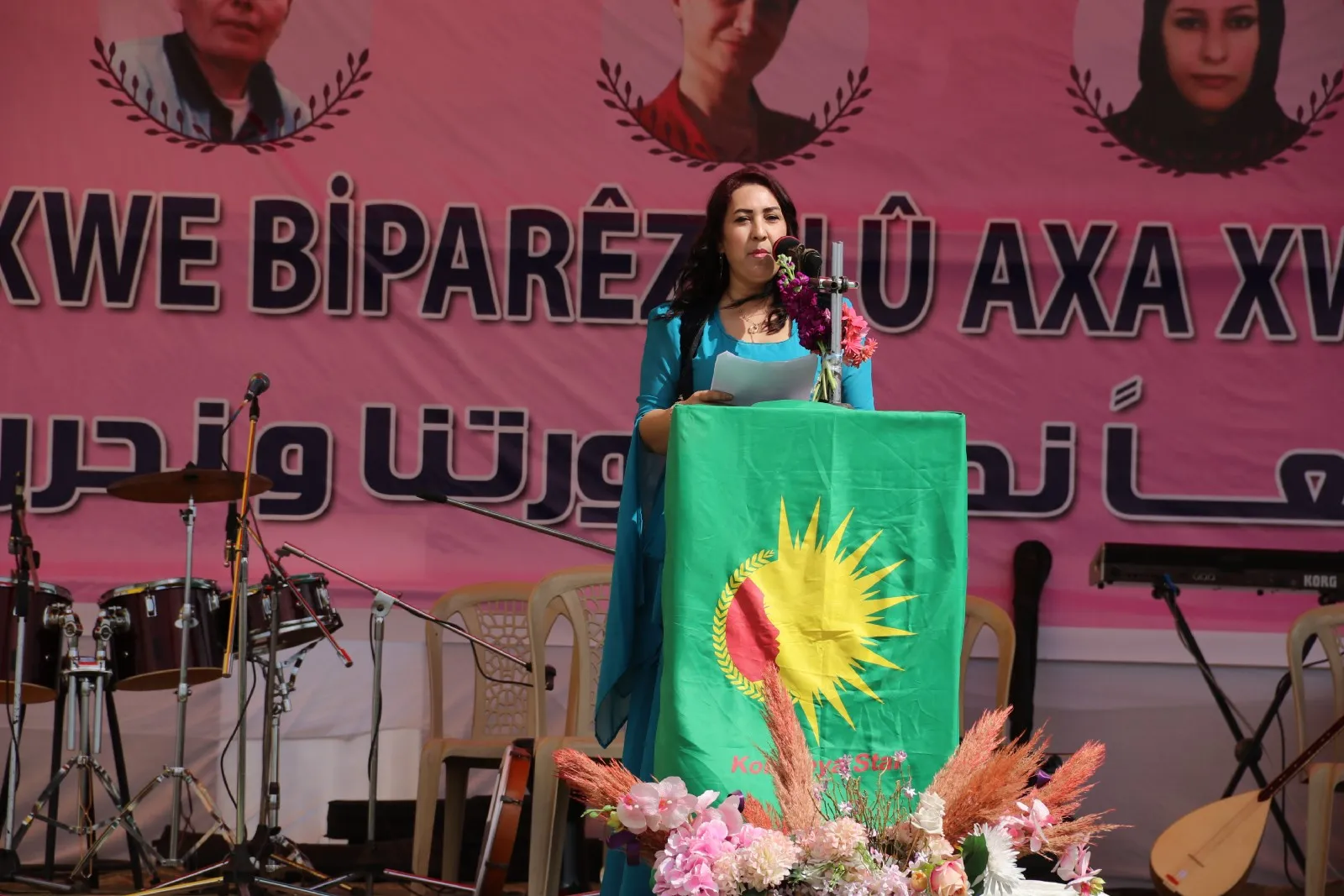 ​​​​​​​النساء يختتمن احتفالاتهن بيومهن العالمي بالتأكيد على مواصلة النضال التحرري - تم التحديث