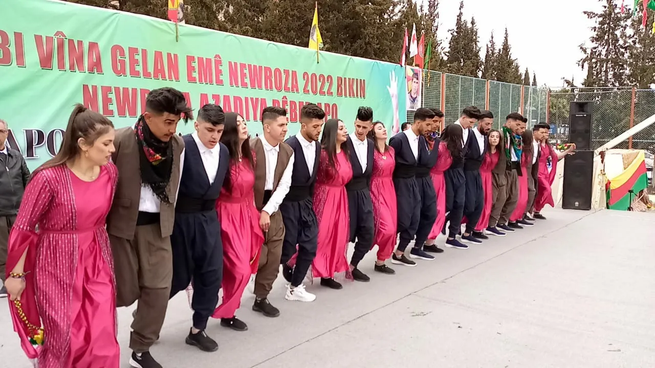​​​​​​​خلال نوروز 2022 في دمشق: لن نهدأ حتى يعم السلام جميع أرجاء سوريا