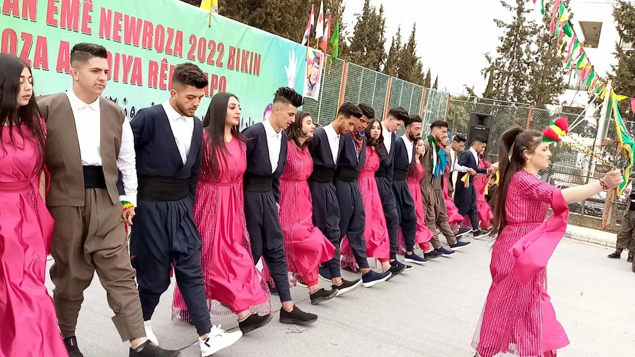 ​​​​​​​خلال نوروز 2022 في دمشق: لن نهدأ حتى يعم السلام جميع أرجاء سوريا