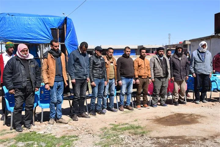 ​​​​​​​بلدات مدينة الحسكة بدأت بإيقاد شعلة نوروز 2022 عقب المدينة