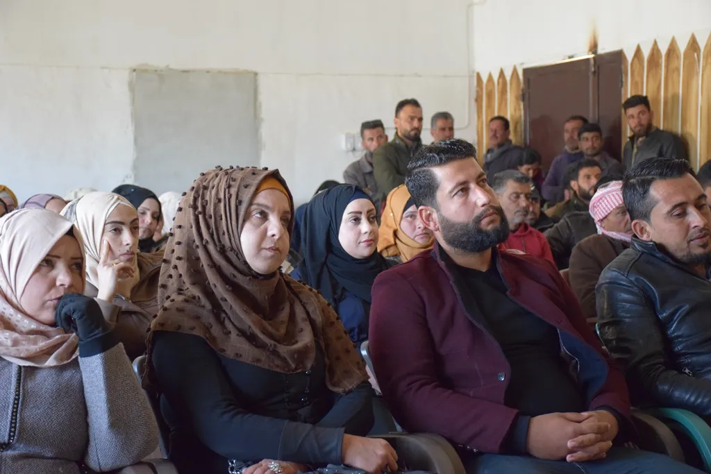 استمرار المحاضرات في مقاطعة الحسكة للتعريف بأسبوع البطولة