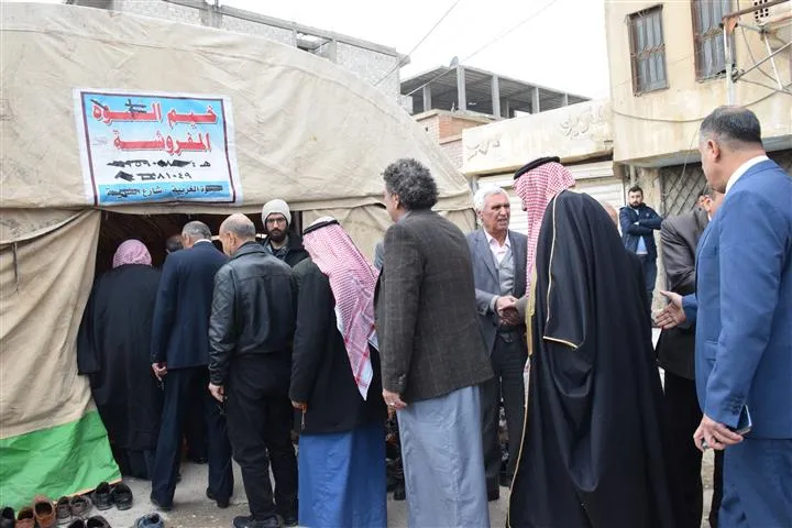 ​​​​​​​لجان الصلح ووجهاء العشائر ينهون خلافاً بين عشيرتين في الحسكة دام 5 سنوات