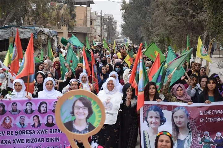 ​​​​​​​في شمال وشرق سوريا.. احتفالات النساء مستمرة بمناسبة 8 آذار