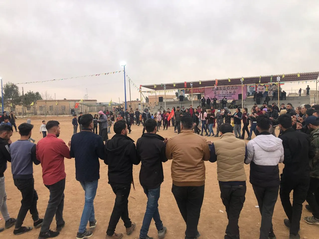 ​​​​​​​مدن ونواحي مدينة الحسكة تواصل الاحتفال وإيقاد شعلة النوروز