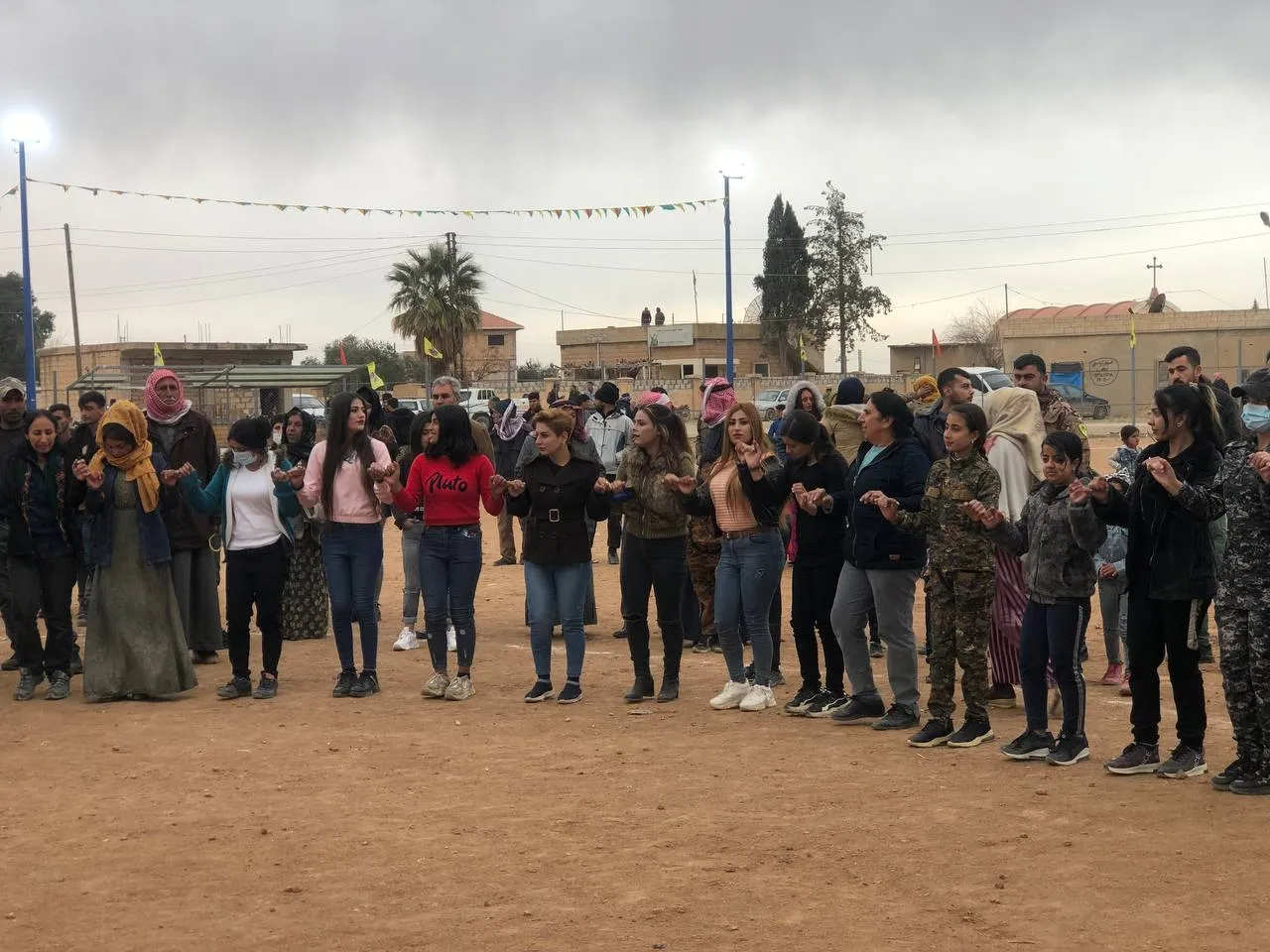 ​​​​​​​مدن ونواحي مدينة الحسكة تواصل الاحتفال وإيقاد شعلة النوروز