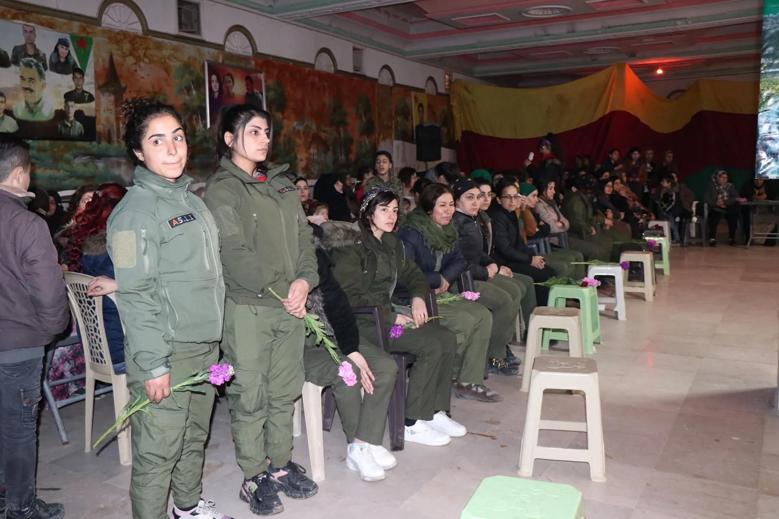 ​​​​​​​النساء في حلب والطبقة وصرين يحتفلن باليوم العالمي للمرأة
