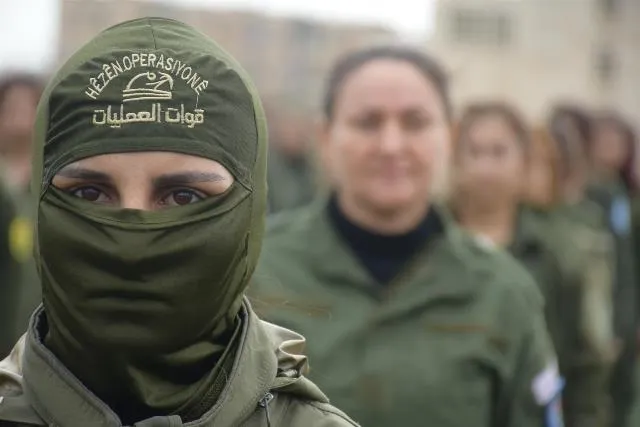 احتفالات قوى الأمن الداخلي - المرأة في شمال وشرق سوريا باليوم العالمي للمرأة