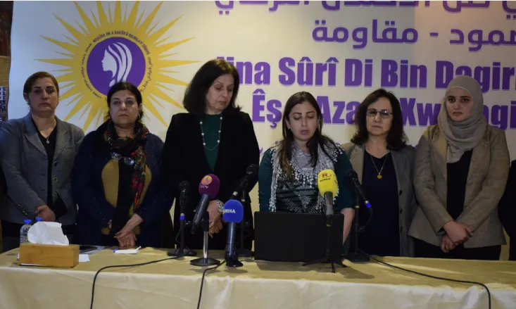 ​​​​​​​مجلس المرأة في شمال وشرق سوريا يختتم كونفرانسه بجملة من التوصيات
