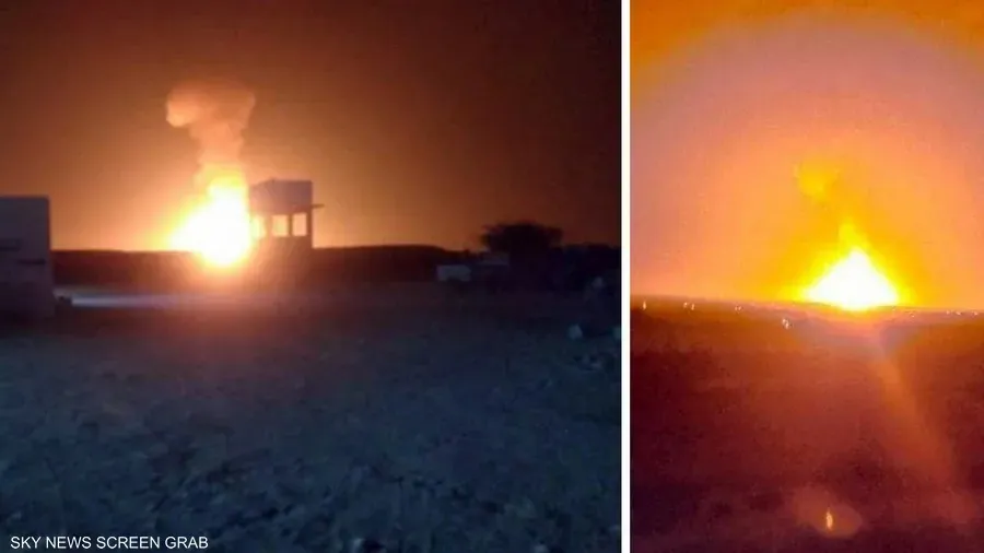 مجهولون يستهدفون خط أنبوب غاز في محافظة شبوة جنوبي شرق اليمن