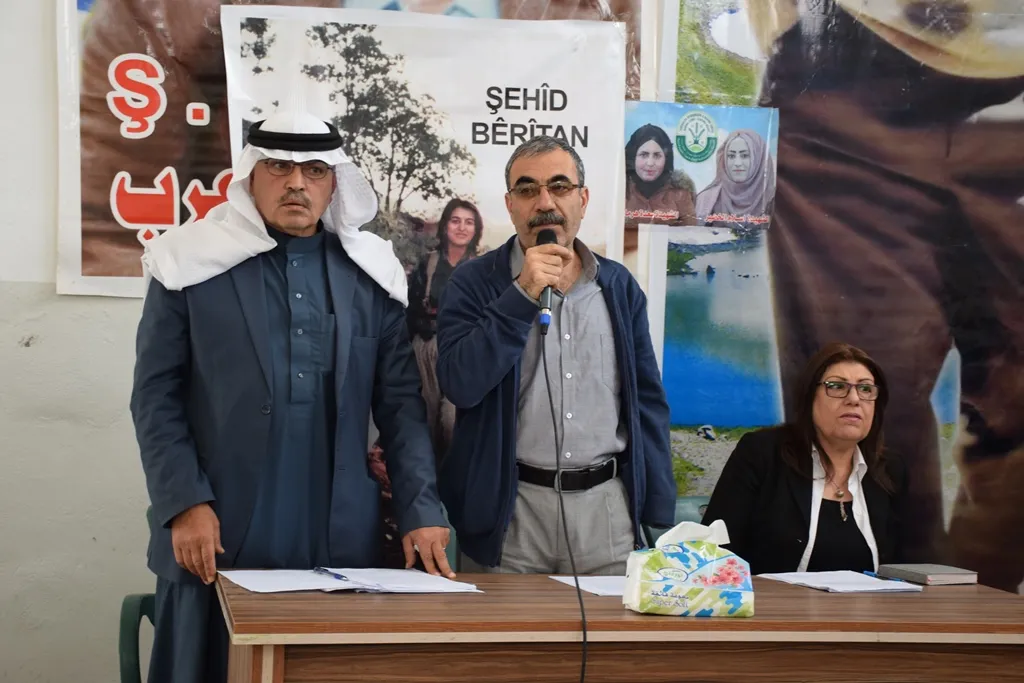 انطلاق الاجتماع الثالث للجنة صياغة العقد الاجتماعي مع مجالس المنطقة الجنوبية في الحسكة