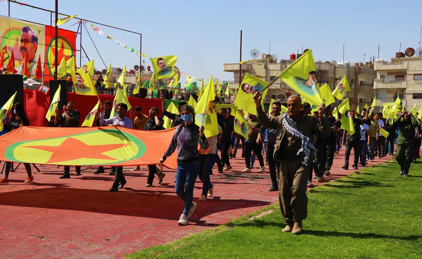 ​​​​​​​مكونات إقليم الجزيرة تشارك في احتفالية ضخمة بمناسبة ميلاد القائد عبد الله أوجلان