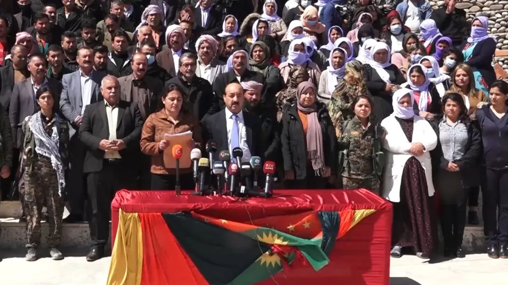 ​​​​​​​الإدارة الذاتية الديمقراطية لشنكال: لن نختار سوى المقاومة وحماية مجتمعنا
