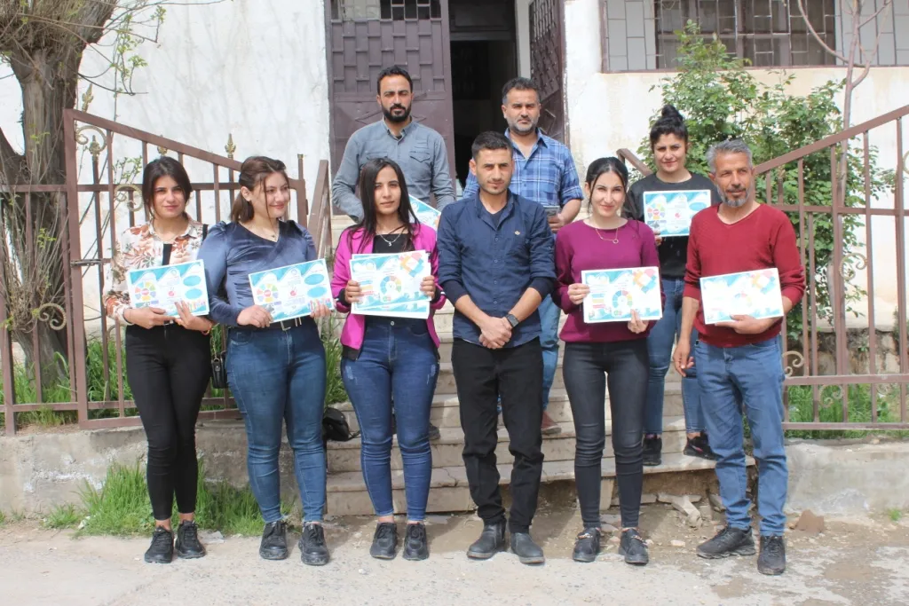 ​​​​​​​هيئة الشباب والرياضة في إقليم الفرات تطلق حملة لتطهير المجتمع من المخدرات والعنف ضد المرأة