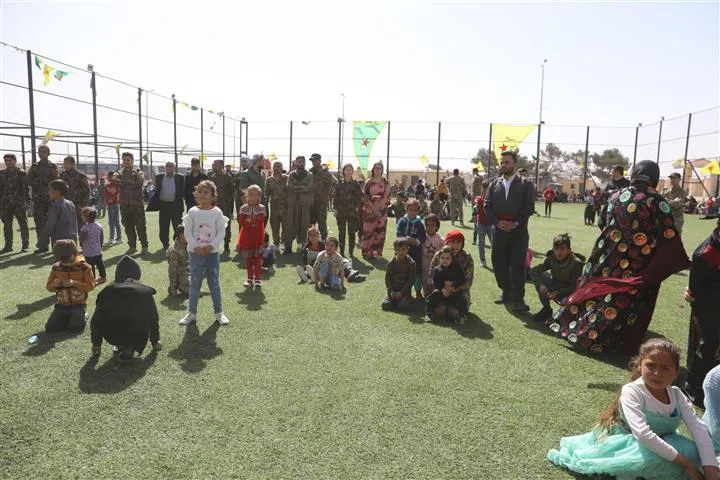 مقاطعة الحسكة بجميع مكوناتها تحتفل بميلاد القائد عبد الله أوجلان