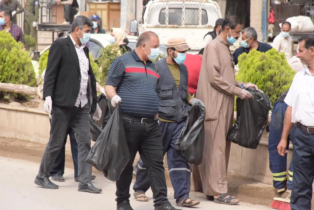 ​​​​​​​حملة النظافة تتواصل في كركي لكي