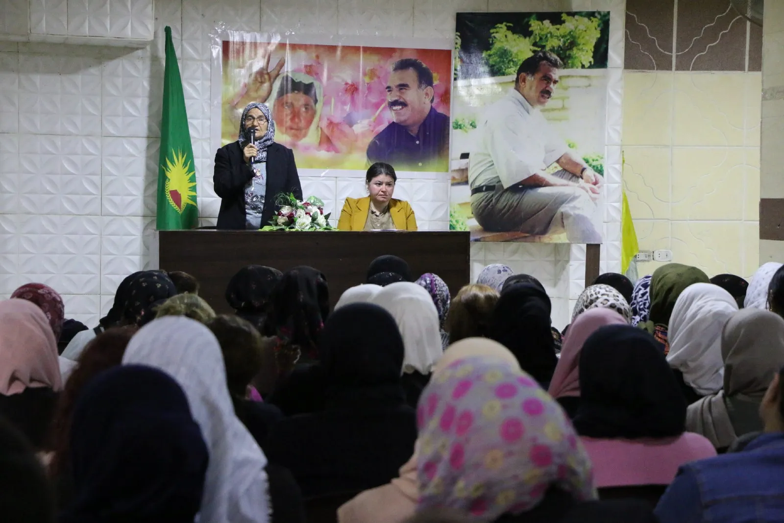 ​​​​​​​مؤتمر ستار في الدرباسية وحلب يستذكر الأم عويش