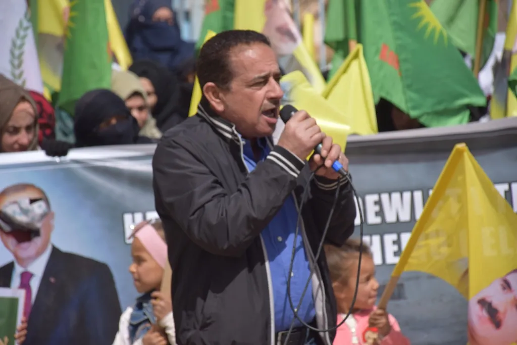 ​​​​​​​فعاليات منددة في مقاطعة الحسكة بسياسة PDK والجدار الفاصل بين شنكال وروج آفا
