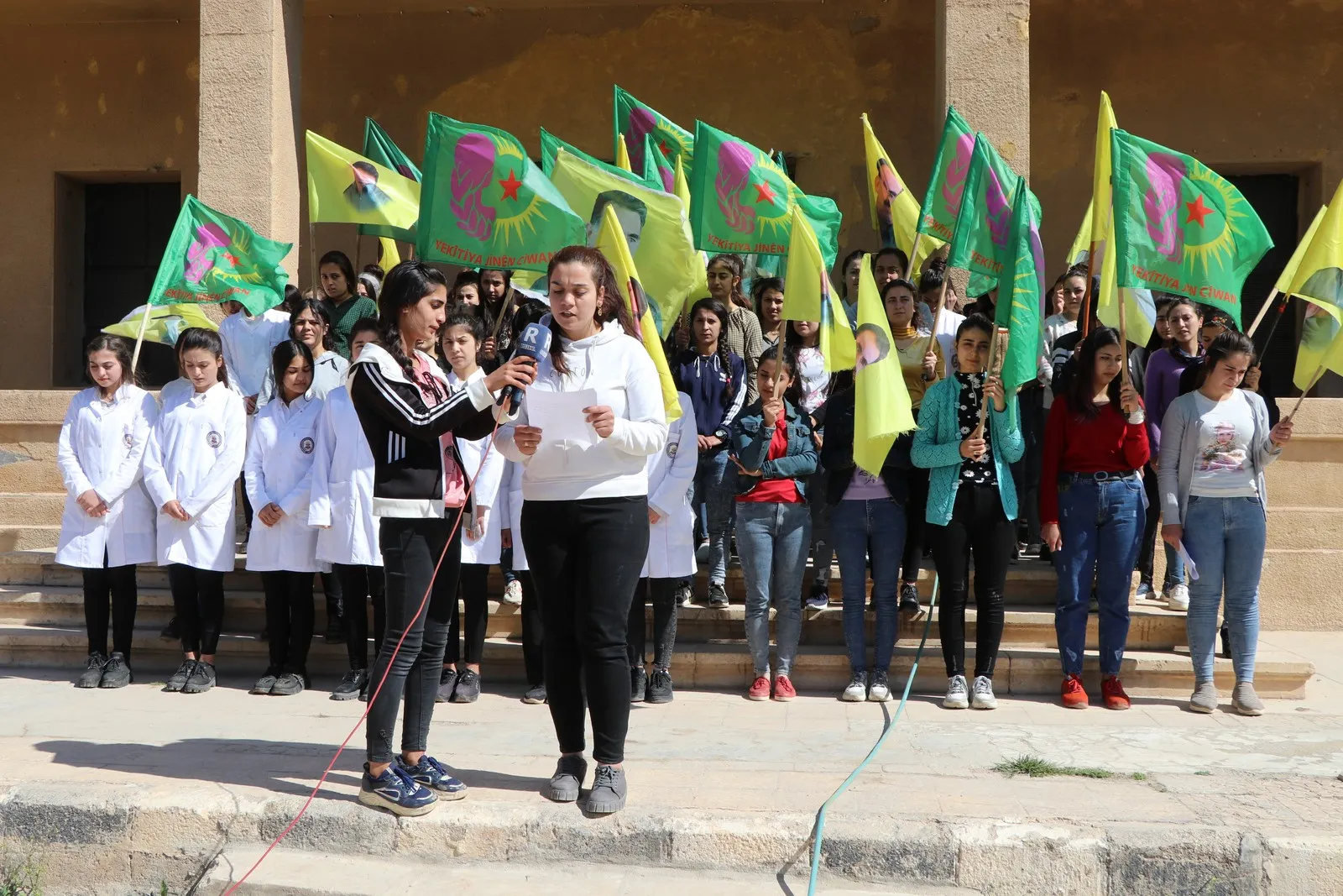 ​​​​​​​مجالس عوائل الشهداء واتحاد المرأة الشابة يدينون هجمات الاحتلال التركي ضد الكريلا وخيانة PDK