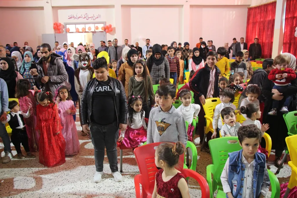 مهرجان للأطفال واحتفالية وزراعة الأشجار في حلب ومنبج احتفاءً بميلاد القائد أوجلان