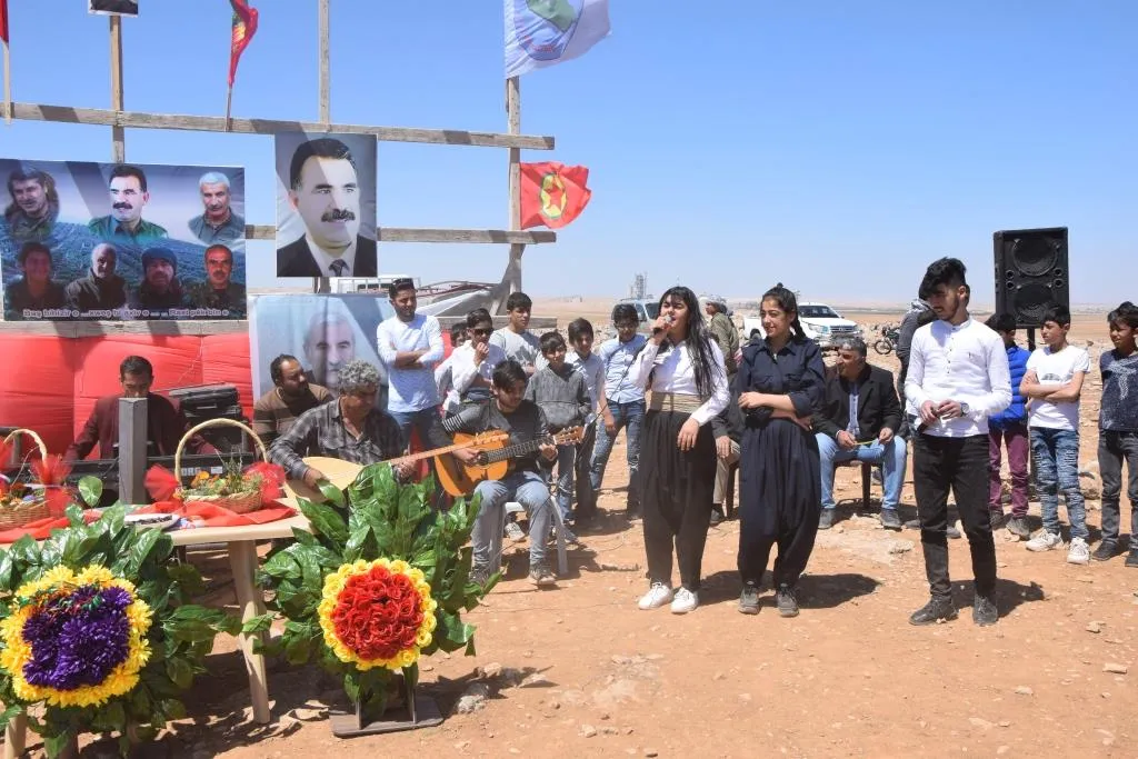 ​​​​​​​إيزيديو شمال وشرق سوريا يحتفلون بعيد رأس السنة الإيزيدية (الأربعاء الأحمر)