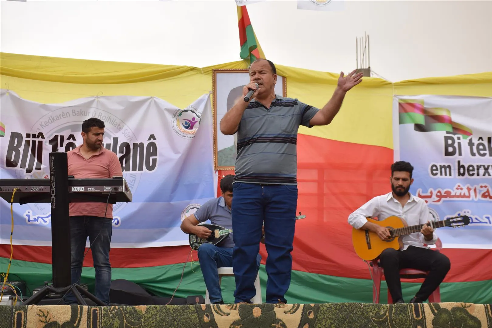 احتفالية بمناسبة يوم العمال العالمي في الحسكة