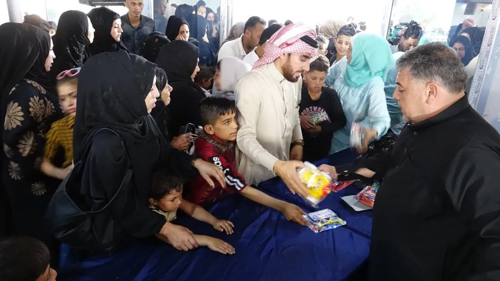 ​​​​​​​منظمات المجتمع المدني في الرقة تنظم احتفالية لأطفال الشهداء في الرقة بمناسبة العيد