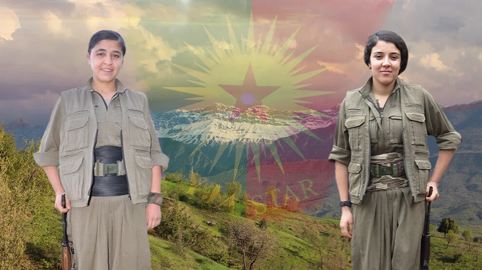 HPG تكشف سجل اثنتين من مقاتلاتها استشهدتا في زاب