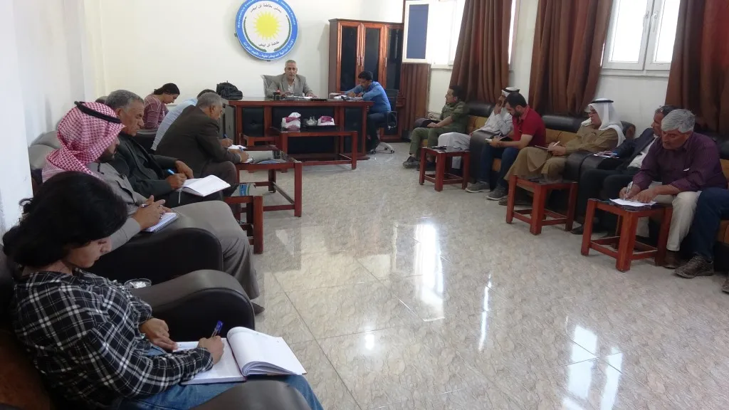 مجلس مقاطعة كري سبي يشكل خلية أزمة لمواجهة خطر حرائق المحاصيل الزراعية