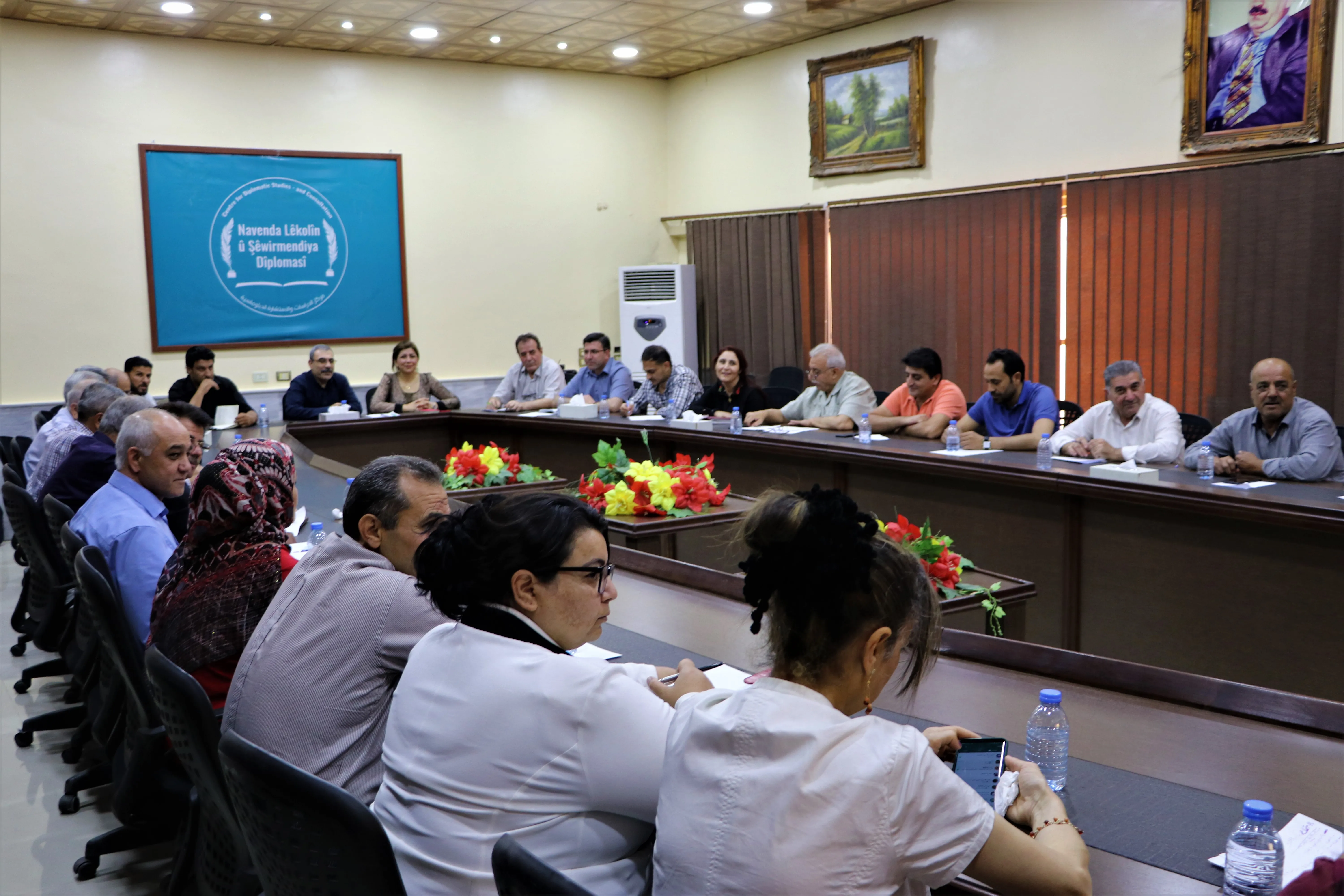 ​​​​​​​الأحزاب السياسية في شمال وشرق سوريا تبحث التهديدات التركية على المنطقة