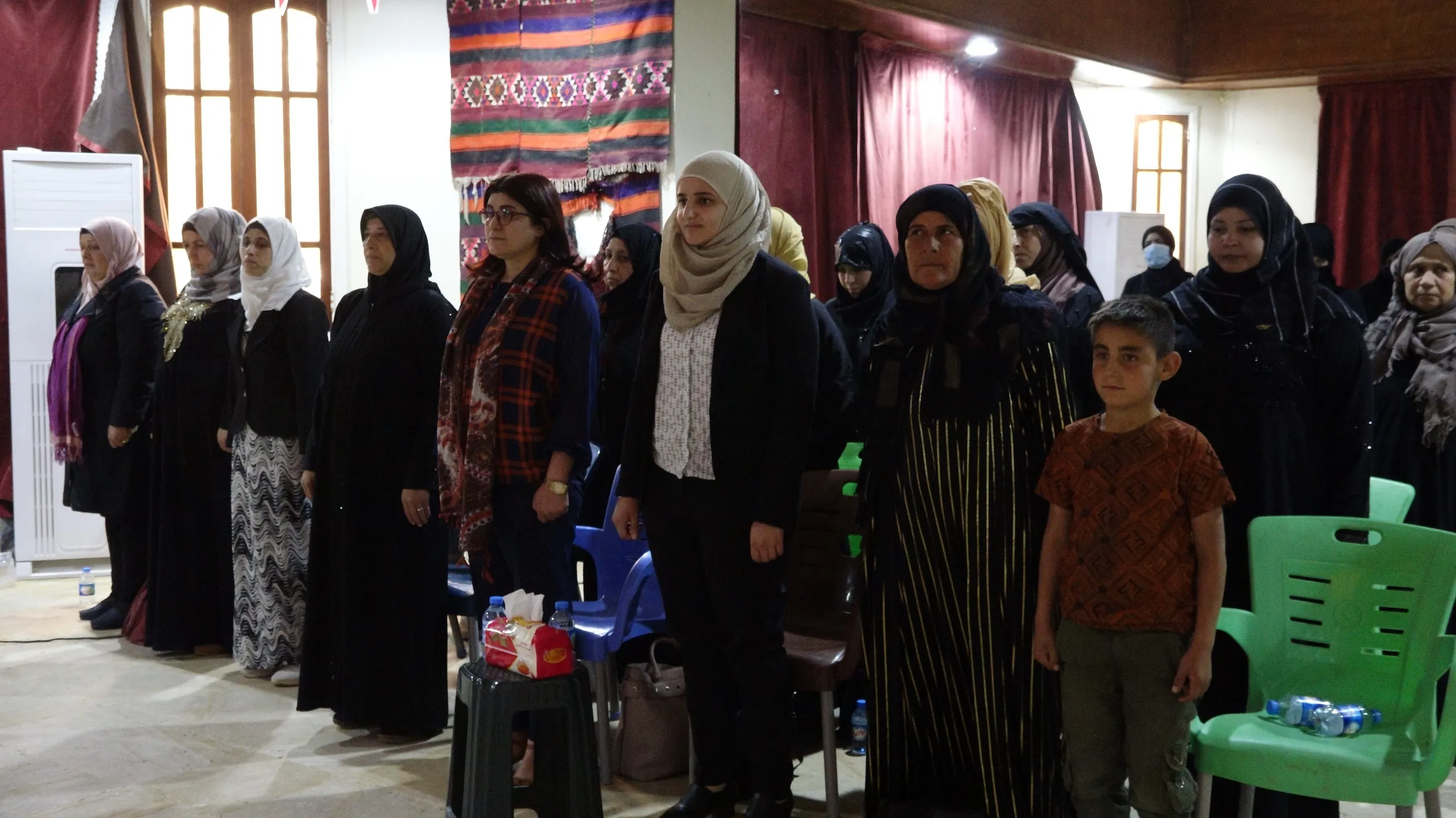 مجلس المرأة في حزب سوريا المستقبل ينظم احتفالية لزوجات وأمهات الشهداء بالطبقة