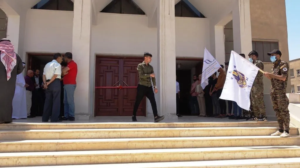 ​​​​​​​المجلس الاجتماعي الأرمني يفتتح كنيسة الشهداء في مدينة الرقة