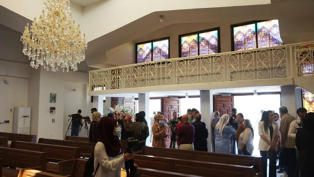 ​​​​​​​المجلس الاجتماعي الأرمني يفتتح كنيسة الشهداء في مدينة الرقة