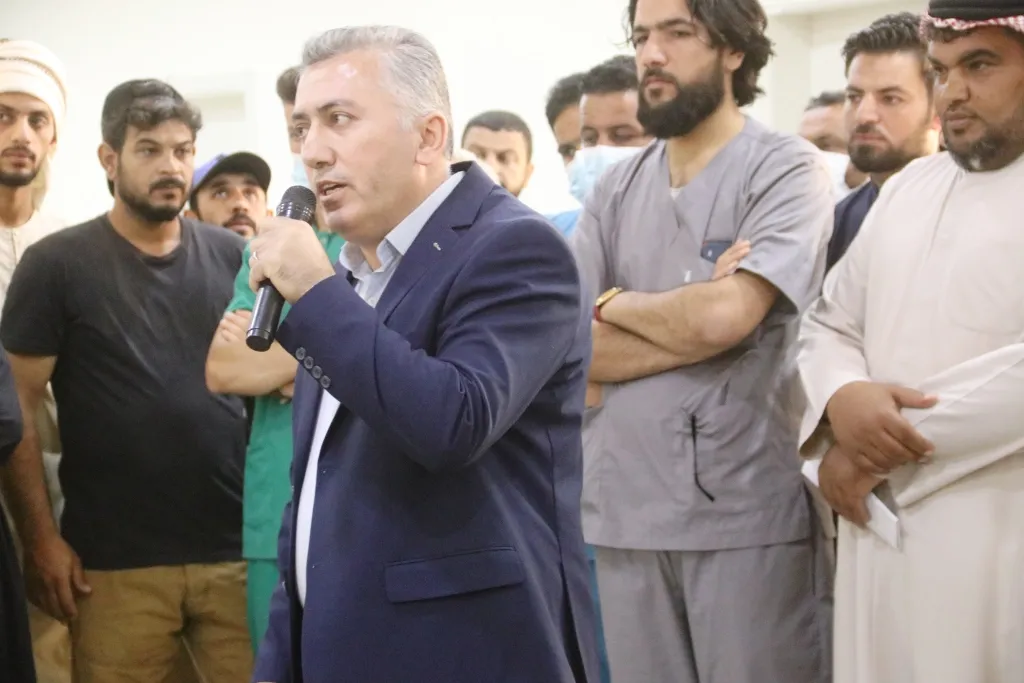 ​​​​​​​هيئة الصحة في الإدارة الذاتية تفتتح مشفى هجين العام