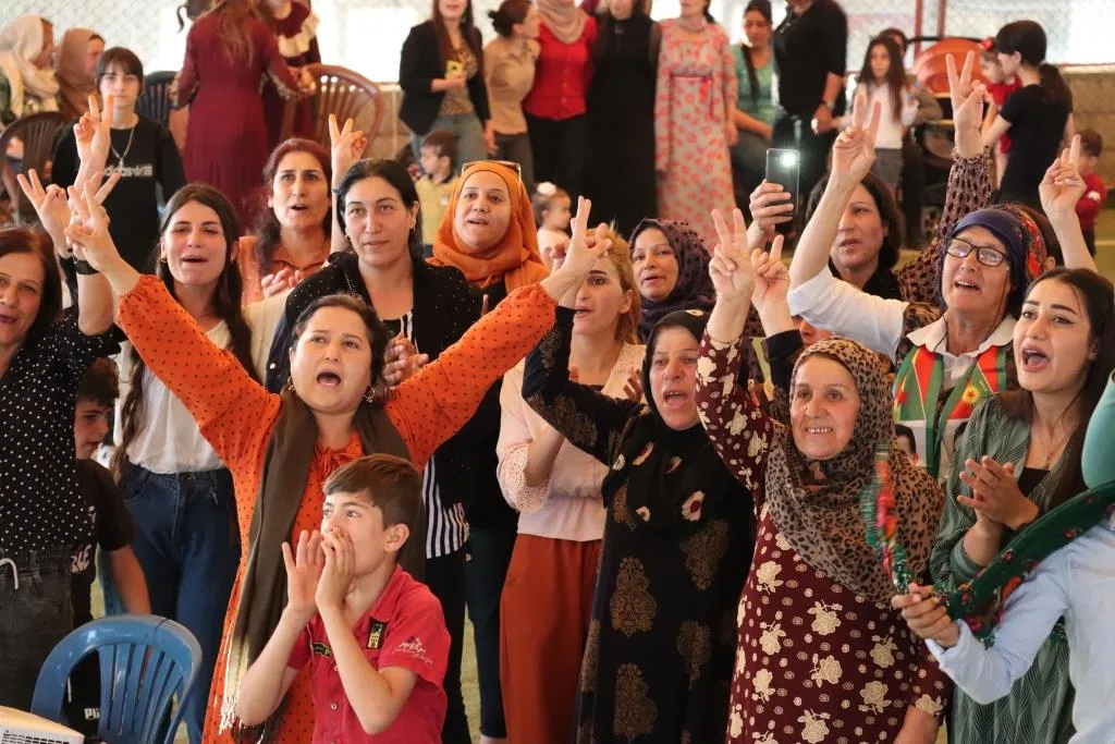 فعالية شعبية في الدرباسية لدعم قوات الكريلا