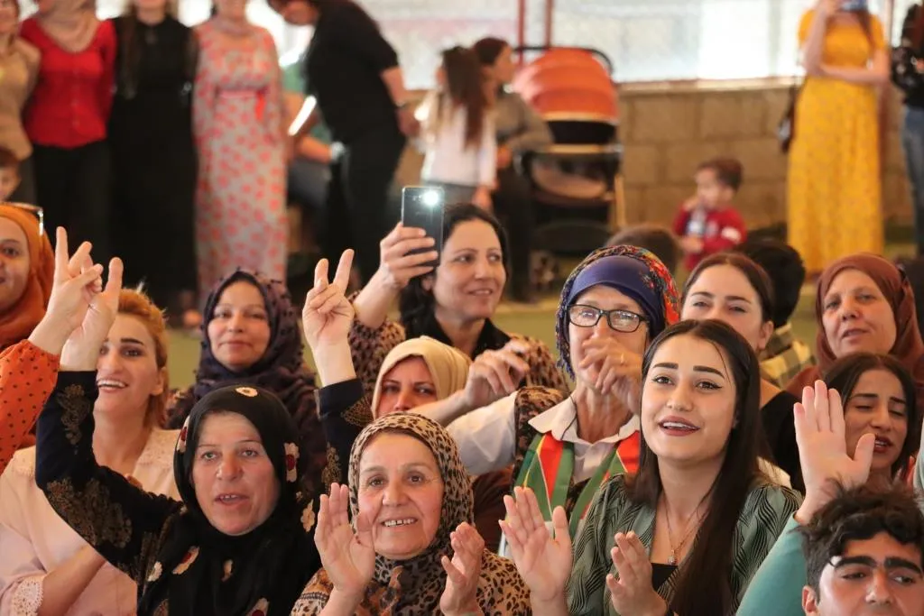 فعالية شعبية في الدرباسية لدعم قوات الكريلا