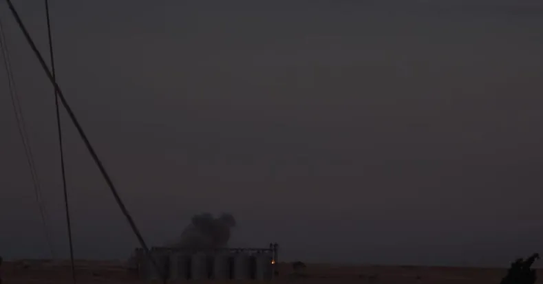 جيش الاحتلال التركي يواصل قصف ريف ناحية عين عيسى