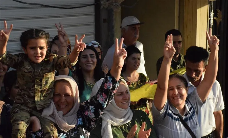مسيرة جماهيرية في الحسكة دعماً لمقاومة الكريلا