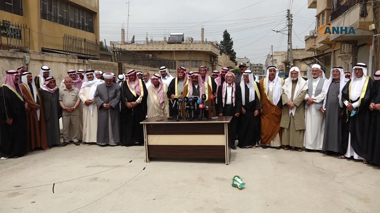 شيوخ وأعيان إقليم الجزيرة يشددون على ضرورة تشكيل جبهة موحدة ضد الأطماع العثمانية في المنطقة